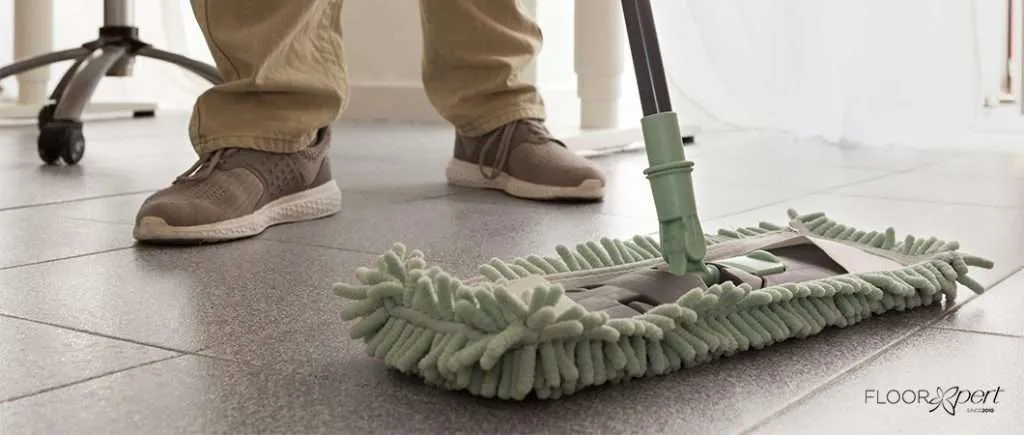 Maintaining engineered stone flooring
