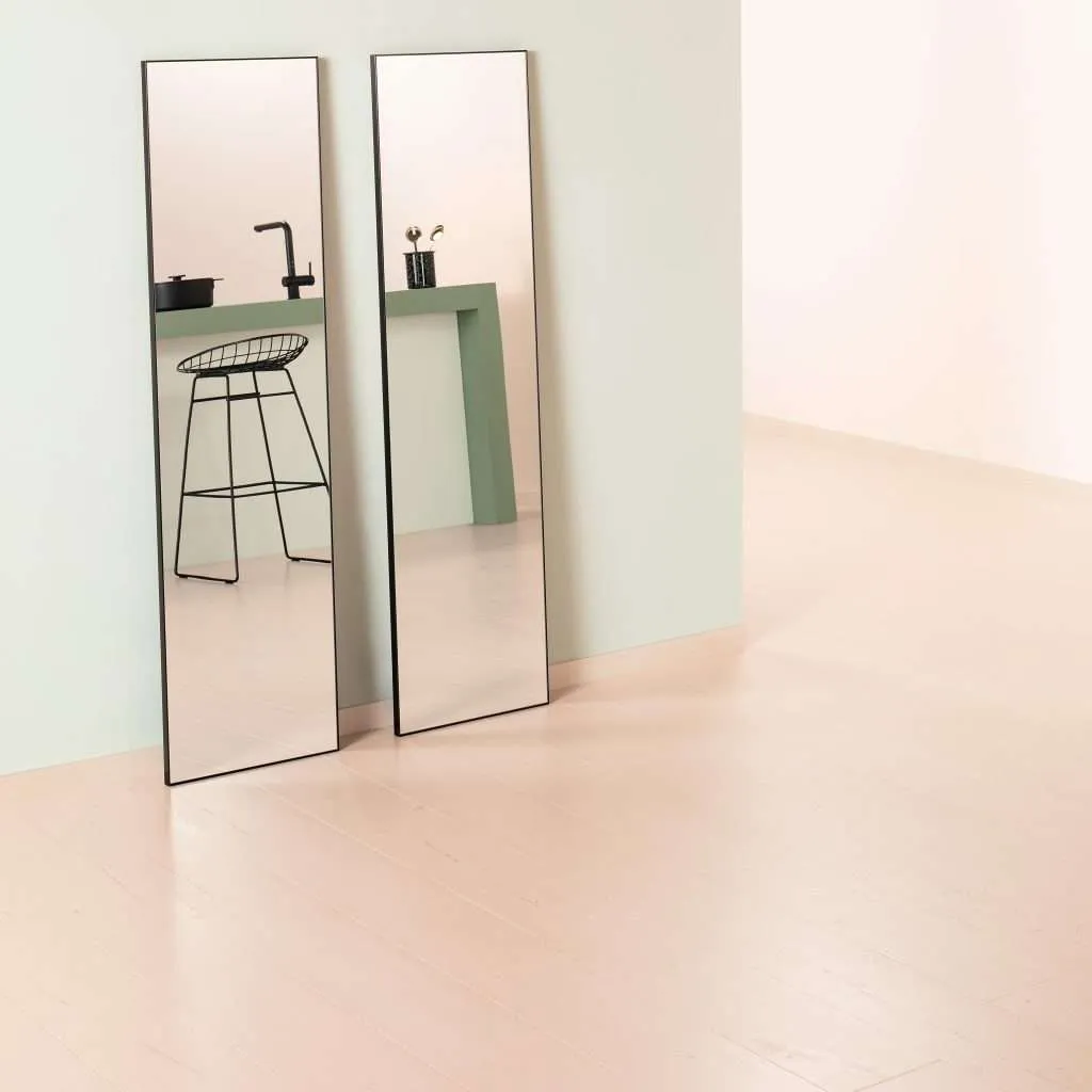 painted oak rose flooring in a room