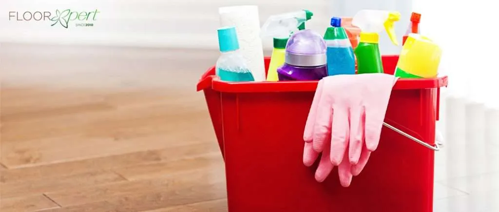 Avoid cleaning products with abrasive components