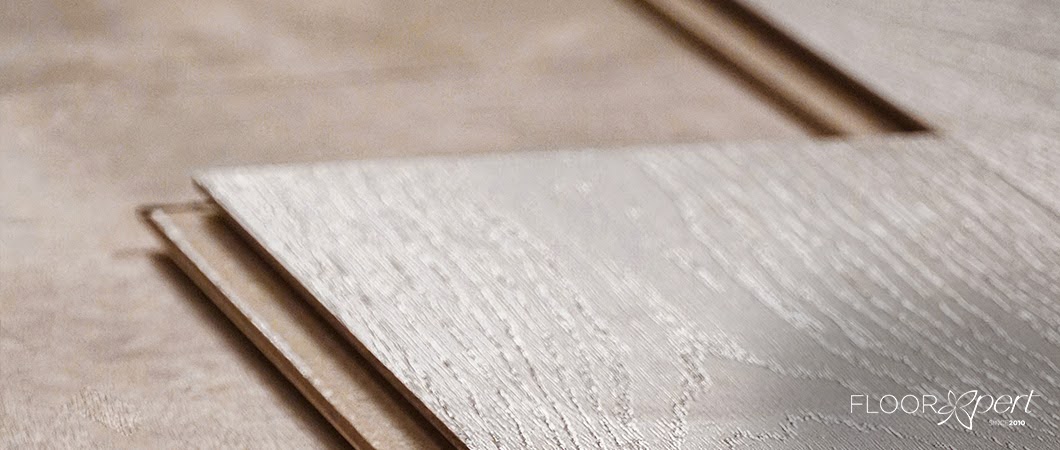 close up of engineered wood flooring plank